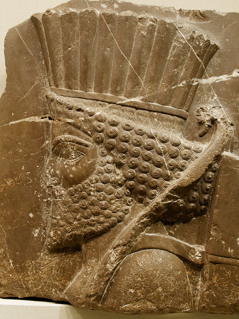 Head Persian guard Met 55.121.3