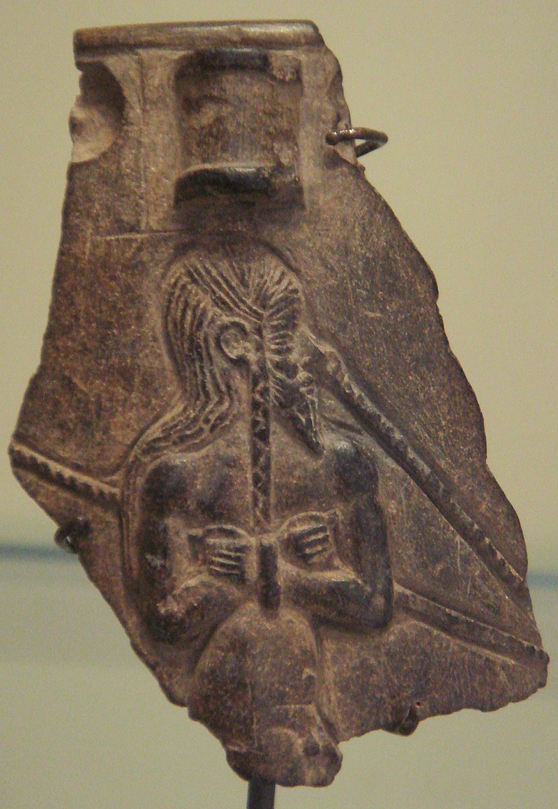 Prisoner of the Akkadian Empire period possibly Warka ancient Uruk LOUVRE AO 5683